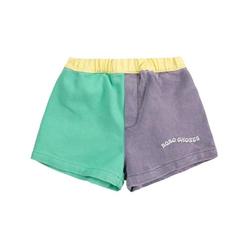 Bobo Choses Color Block Vævede Shorts Multicolor | Grå | 12 months