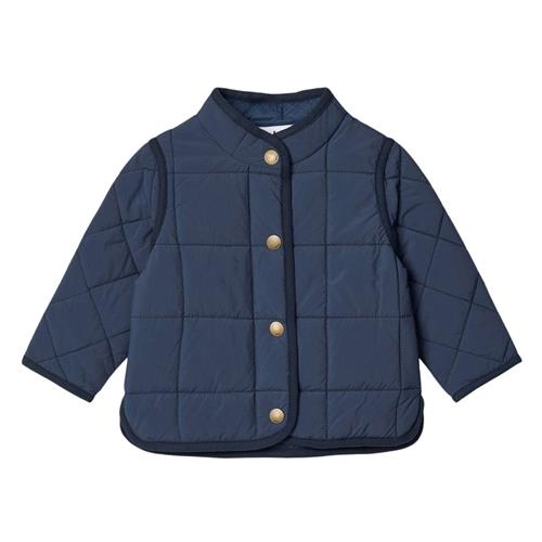 Molo Harrie Jacket Mood Blue | Marine blå | 74 cm