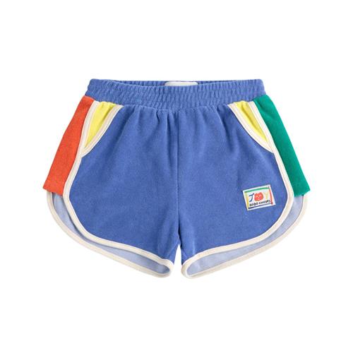 Bobo Choses Smiling Color Block Shorts Af Frotté Blue | Blå | 6-7 years