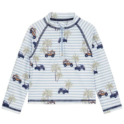 Hust&Claire Maiak Rashguard White 18-24 months  Blå  18-24 måneder  mand