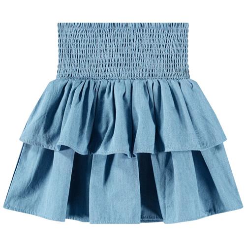 Molo Bonita Skirt Sky Indigo 158/164 cm  Blå  158/164 cm  kvinde