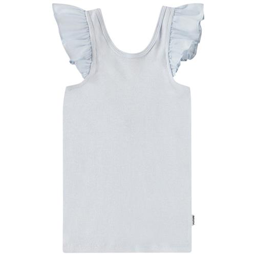 Molo Ranja Sleeveless Top Skywriting 110/116 cm  Blå  110/116 cm  kvinde