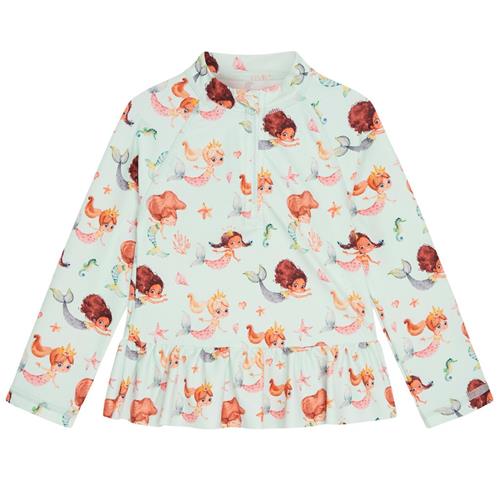 Hust&Claire Maiak Rashguard Wan Blue 7-8 Y  Blå  7-8 år  kvinde
