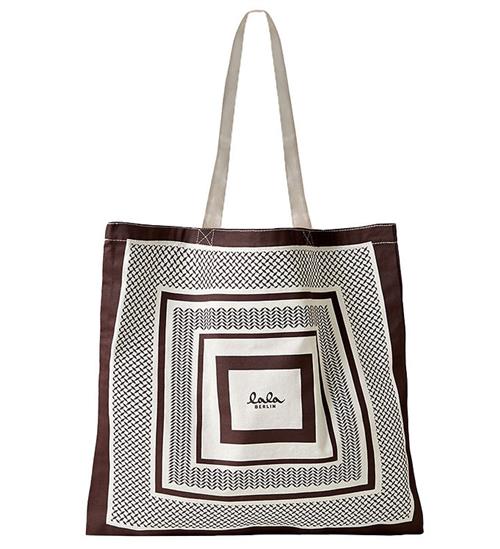 Lala Berlin Shopper - Maja - Heritage Stripe Brown