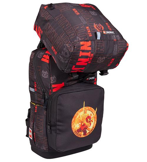 LEGO® Tasker LEGO® Ninjago Skoletaskesæt - Dragon Energy - 20 L - Sort