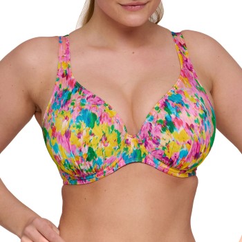 PrimaDonna Swim Ubud Plunge Bikini Top Flerfarvet D 75 Dame