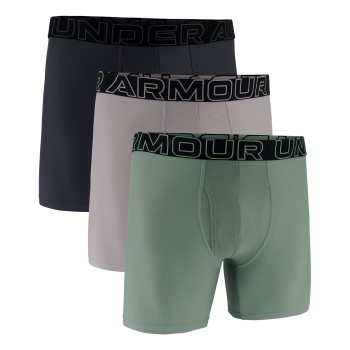 Under Armour 3P Performance Tech Solid 6in Boxers Flerfarvet polyester Medium Herre