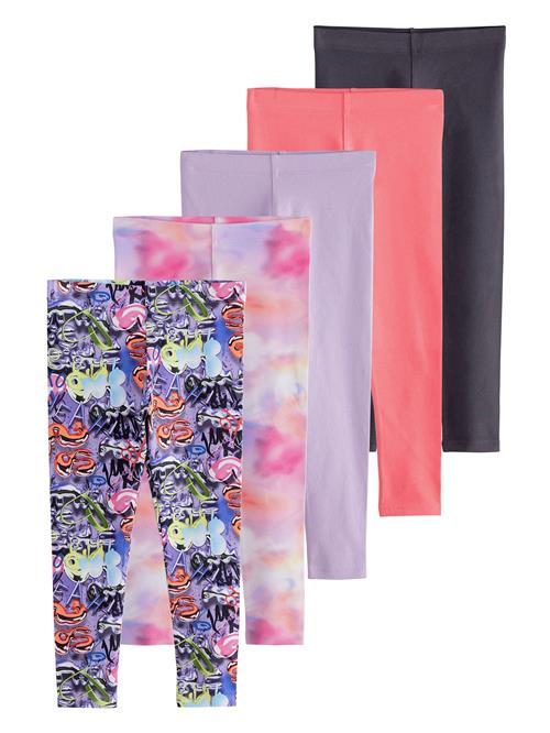 Next Leggings  grafit / lavendel / lys pink