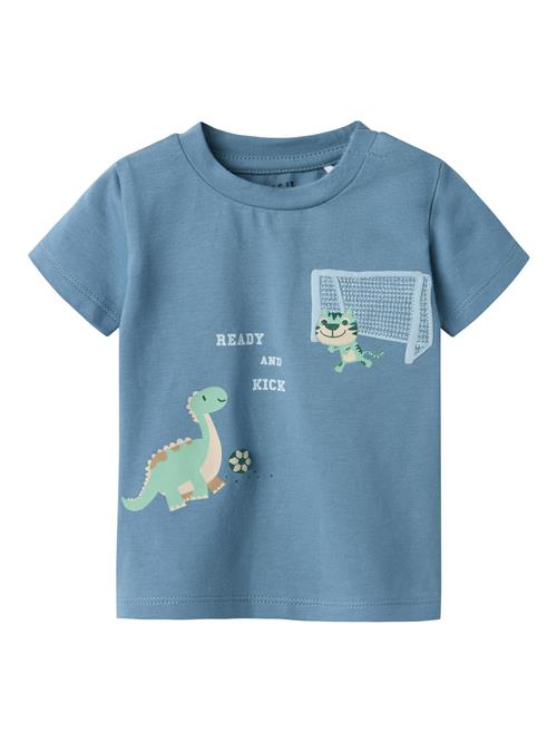 Se NAME IT Shirts 'NBMDOMUS'  beige / røgblå / lyseblå / lysegrøn ved About You
