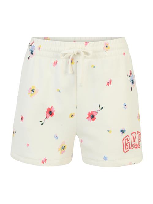 Gap Tall Bukser 'HERITAGE'  gul / pink / hvid