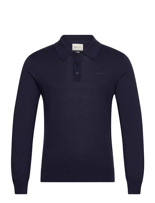 Fine Cotton Polo GANT Blue