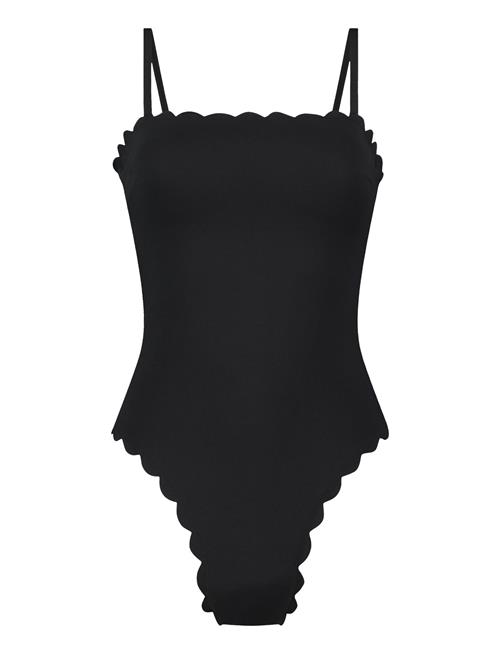 Scallop Bandeau Bs S Hunkemöller Black