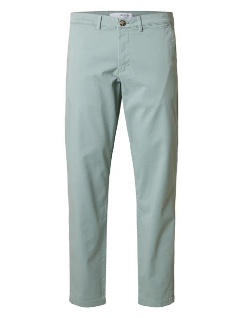 Slh175-Slim New Miles Flex Pant Noos Selected Homme Green