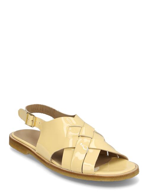 Sandals - Flat - Open Toe - Op ANGULUS Yellow