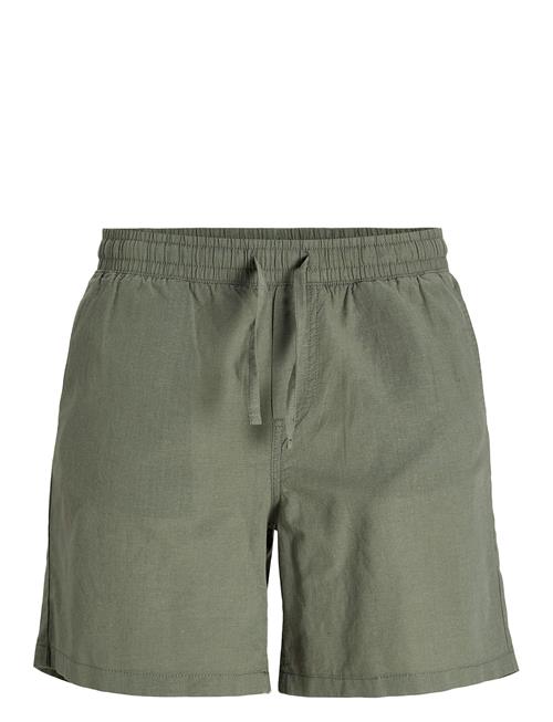 Jack & Jones Jpstjaiden Summer Linen Blend Short Sn Jack & J S Khaki