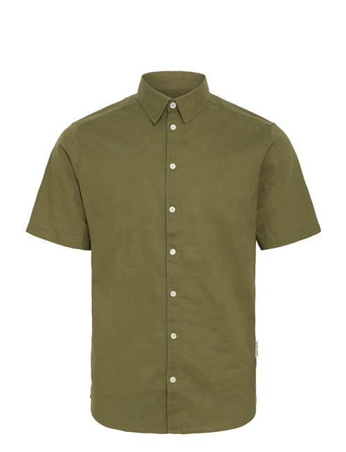 Cfaksel Ss Linen Mix Shirt Casual Friday Khaki