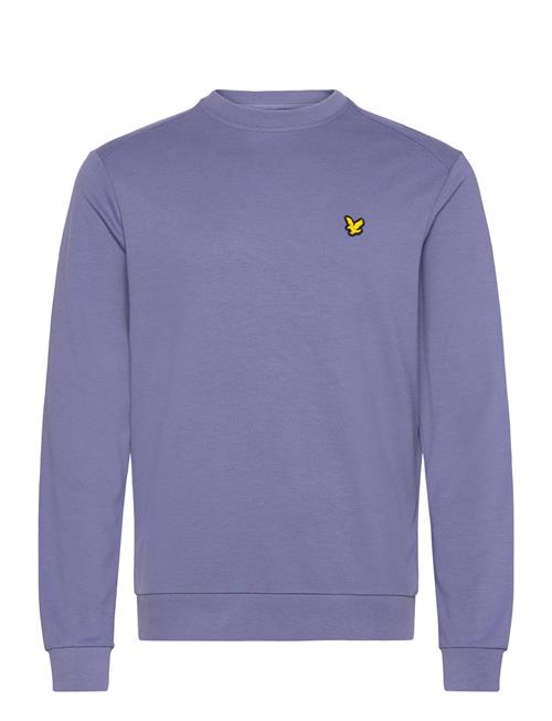 Crew Neck Fly Fleece Lyle & Scott Sport Blue