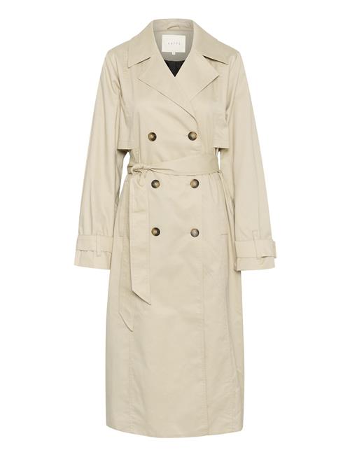 Kapatricia Trench Coat Kaffe Beige