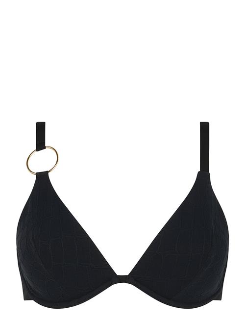 Eclipse Plunge Underwired Bra Chantelle Beach Black