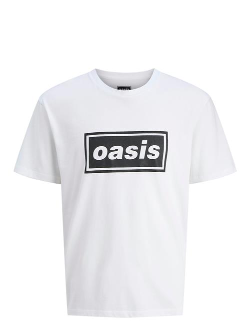 Jack & Jones Joroasis Tee Ss C.n Styd Aw24 Jack & J S White