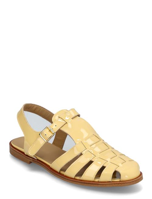 Sandals - Flat - Closed Toe - Op ANGULUS Yellow