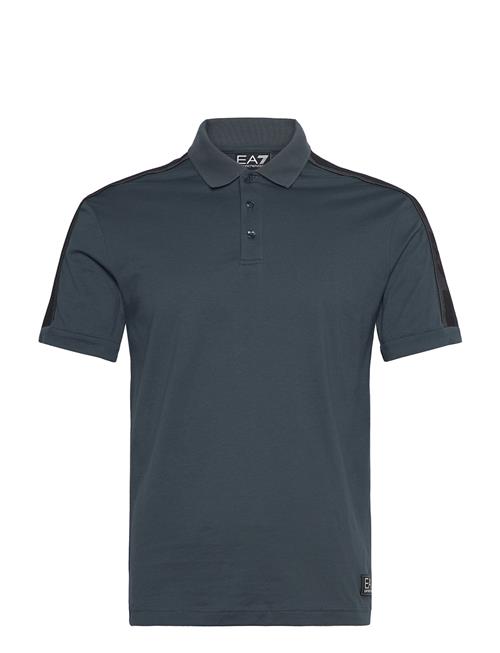 Polo Shirt EA7 Blue