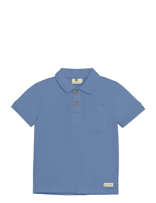 Polo Ss En Fant Blue