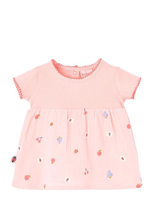 Dress Printed Floral Boboli Pink