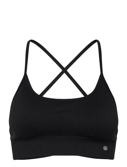 Seamless Cross Back Bra Drop Of Mindfulness Black