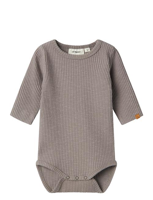 Nbmrajo Mab Ls Slim Body Lil Lil'Atelier Grey