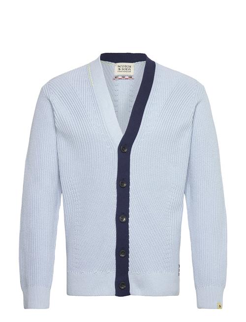 Structured Dropped Shoulder Cardigan Scotch & Soda Blue