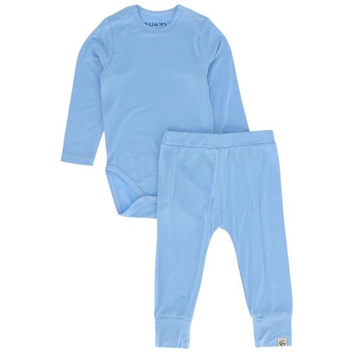 Gullkorn Design Vennen Sæt Med Tøj Sky Blue 68 cm  Blå  68 cm  Unisex