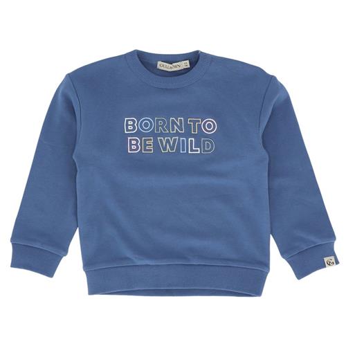 Gullkorn Design Born To Be Wild Sweater Blue Steel | Blå | 122 cm