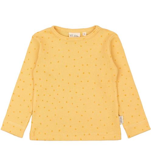 Petit Piao Bluse - Rib - Modal - Yellow Sun