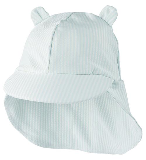 Liewood Solhat - STRIPE PURE SKY/CREME DE LA CREME