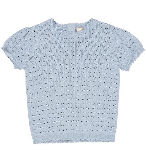 Copenhagen Colors T-shirt - Strik - Dusty Blue