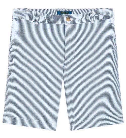 Polo Ralph Lauren Shorts - Preppy - BlÃ¥/Hvidstribet