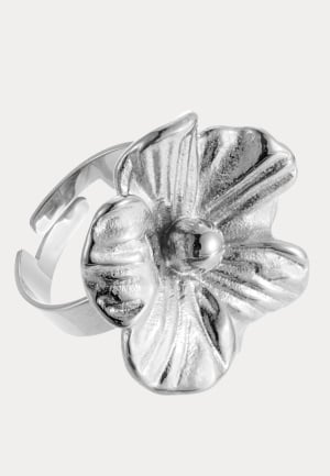 BY JOLIMA Daisy Ring  silver Onesize