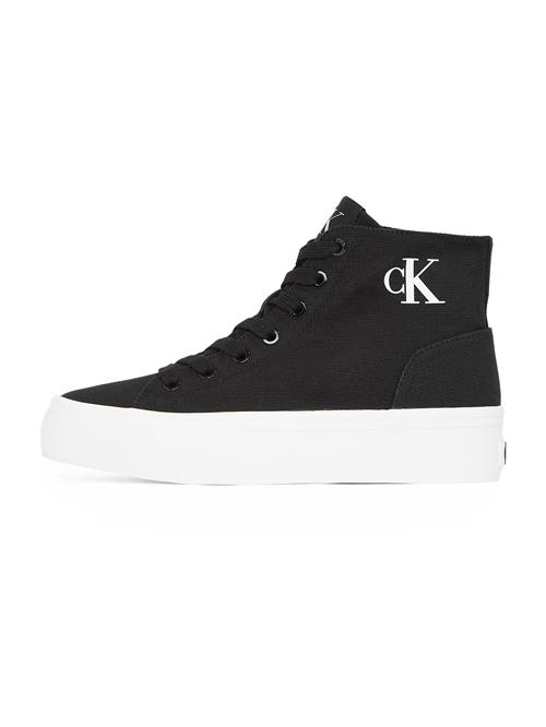 Calvin Klein Jeans Sneaker high  sort / hvid