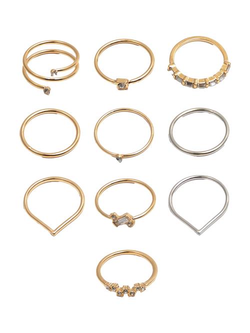 Pull&Bear Ring  guld / sølv