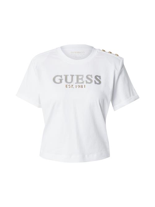 Se GUESS Shirts  sølv / hvid ved About You