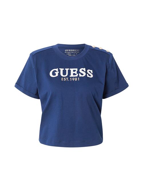 GUESS Shirts  mørkeblå / guld / hvid