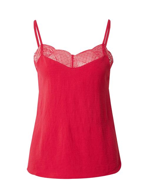 PIECES Bluse 'PCTIFFANY'  kirsebærsrød