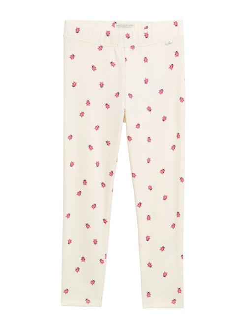 TOM TAILOR Leggings  pitaya / sort / offwhite