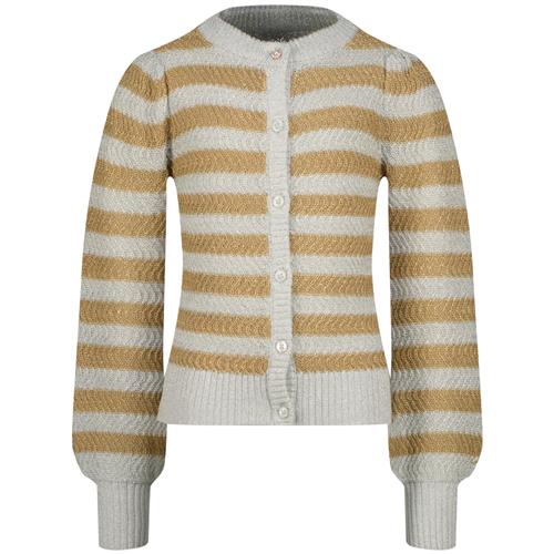 VINGINO Cardigan 'Marinke'  guld / lysegrå