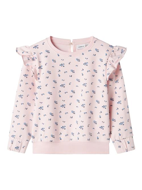 NAME IT Sweatshirt 'NMFDyla'  blå / lyseblå / lyserød