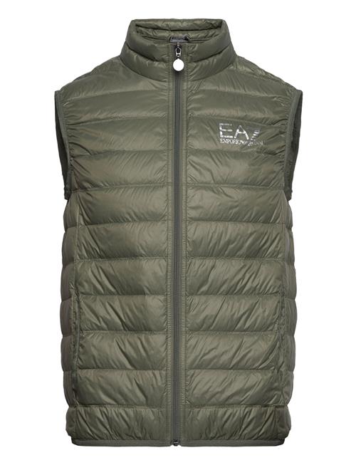 Down Vest EA7 Khaki