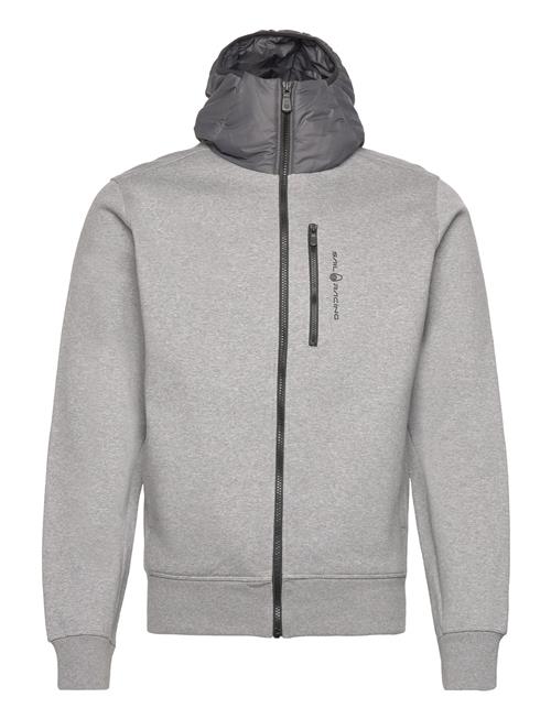 Bowman Insulated Zip Hood Sail Racing Grey