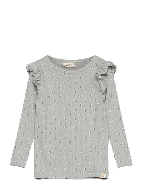 Nmfgago Kuo Ls Slim Top Lil Lil'Atelier Grey