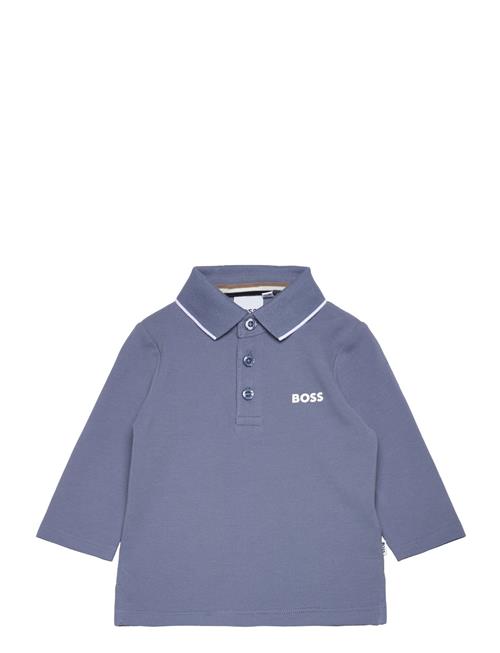 Long Sleeve Polo BOSS Blue